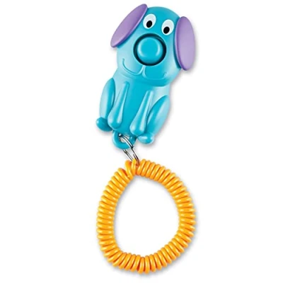 Immagine di Brightkins Clicker di addestramento Cane Intelligente: Cucciolo, per Cani con Braccialetto Flessibile, Soluzioni l&#039;addestramento e Il comportamento dei Cani, 1 Pezzo