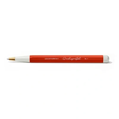 Immagine di LEUCHTTURM1917 367275 Drehgriffel Nr. 1, Fox Red Penna a sfera mit blauer Mine