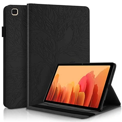 Immagine di Succtop Custodia per Galaxy Tab A7 10.4&quot; 2022/2020, Folio Flip Pelle PU Cover Stand Portafoglio Protettiva Tablet Samsung T500/T509/T505/T507, Nero