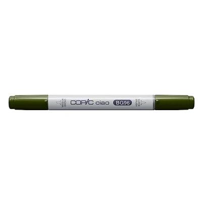 Immagine di Copic Ciao Pennarello Grafico con Doppia Punta, 11 g , Verde (Bush), 12 x 150 mm