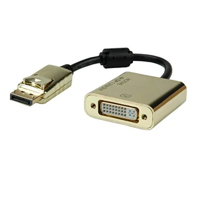 Immagine di Roline Displayport / DVI Cavo adattatore Spina DisplayPort, Presa D 24+1pol. 0.15 m Multicolore 12.03.3175
