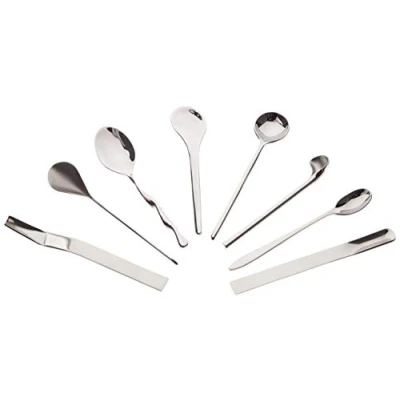 Immagine di Alessi Coffee Spoons Il Caffe MSPOONSET 8 Pieces by David Chipperfield