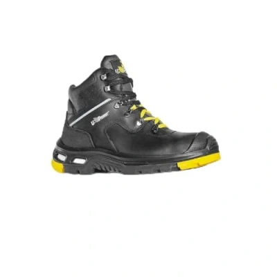 Immagine di U POWER 45, RL10514 46 Red Lion Series Scarpe Antinfortunistiche Modello Ronan S3 Hi Ci HRO SRC Taglia 11 Uomo, Nero Giallo, EU
