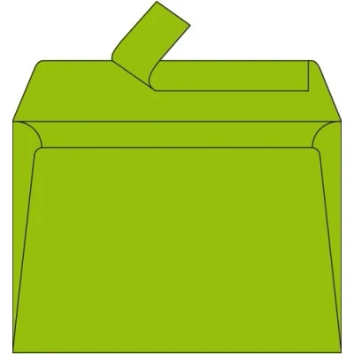 Immagine di Clairefontaine 5542C Pacco da 20 Buste gommate Formato C5 16,2x22,9cm 120g/m² Colore verde menta Inviti Eventi e Corrispondenza Gamma Pollen Carta Premium Liscia