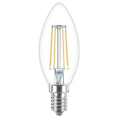 Immagine di Signify 34726700 Lampada ad incandescenza ERP F (A G) E14 Forma di candela 4.3 W Bianco caldo (Ø x L) 35 mm 97 1 pz.