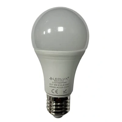 Immagine di Lampadina Led E27 con Sensore Crepuscolare, 220V 9W 810 Lumen, Day Night Sensor (1, Bianco Freddo 6500K)