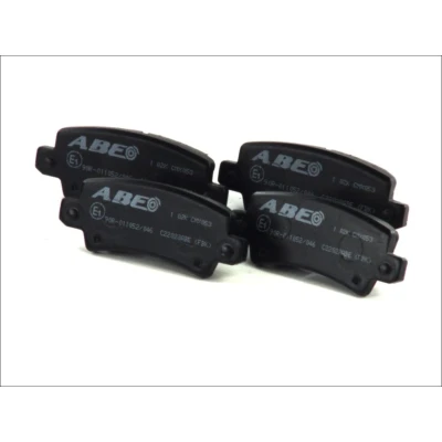 Immagine di ABE C22028ABE Kit pastiglie freno Assale posteriore con segnalatore acustico usura TOYOTA: Corolla Verso, IX Hatchback