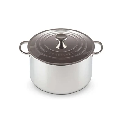 Immagine di Le Creuset Casseruola Profonda con Coperchio, in Acciaio Inox Struttura a 3 Strati, diameter 28 cm, 96604828000000