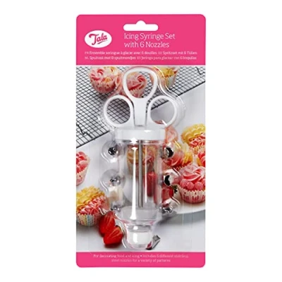 Immagine di Tala, plastica, Icing Syringe with 6 Nozzles