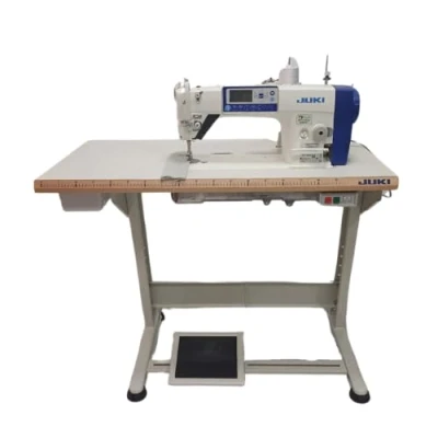 Immagine di JUKI Macchina da cucire industriale DDL 8000APMS NBK completamente automatica tagliafili servomotore pannello di controllo in testa