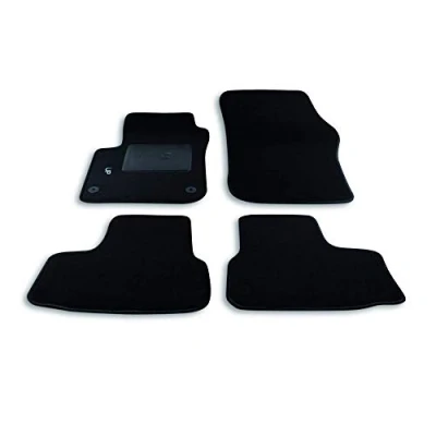 Immagine di Bottari 39106 Set Tappeti Auto su Misura in Moquette per Modello Up , Nero, 4 Pezzi