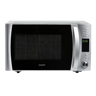 Immagine di Candy CMXG 30DS Forno Microonde Combinato con Grill, 900 W, 5 Livelli Potenza, 40 Programmi Automatici, App Cook In, 30 Litri, Argento, 52x43.5x32.6 cm