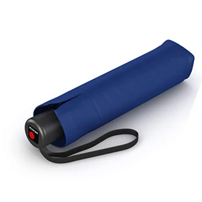 Immagine di Ombrello tascabile Knirps A.050 Medium Manual Compatto e resistente alle intemperie Stabile Antivento Blu