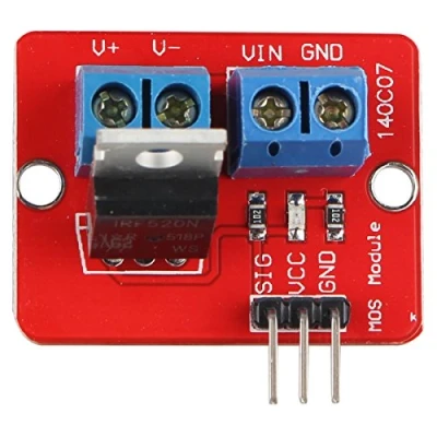Immagine di HALJIA Modulo driver MOSFET Compatibile con Arduino Raspberry Pi ARM MCU