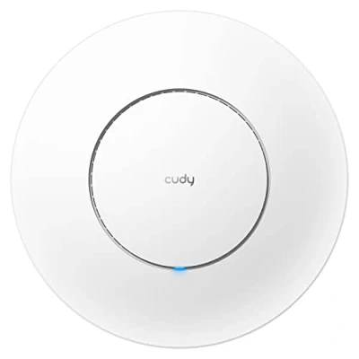 Immagine di Cudy AX3000 2.5G WiFi 6 Wireless Access Point, 2.5Gbps RJ45, soluzione aziendale con supporto Mesh, MU MIMO, alimentazione PoE o DC, adattatore di CC 12V incluso, AP3000