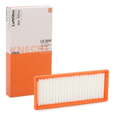 Immagine di MAHLE ORIGINAL LX 2034 filtro aria 36,0 111 269,0 Cartuccia SMART: Fortwo II Coupe, Cabrio