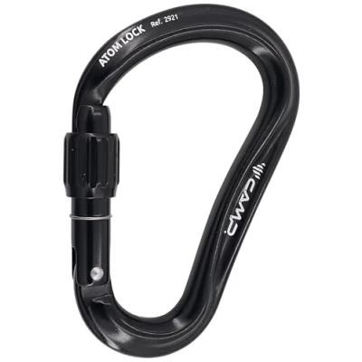 Immagine di C.A.M.P. Atom Lock, Moschettone Unisex, Nero, Taglia Unica