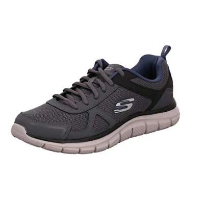 Immagine di Skechers Track Scloric, Sneaker, Uomo, Grigio Charcoal Black, 45.5 EU
