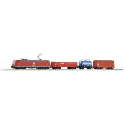 Immagine di Treno merci H0 PSCwlan BR185 S Set di DB AG Piko 59015