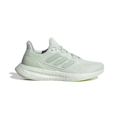 Immagine di adidas Performance Pureboost 23 Scarpe running neutre, Donna, Taglia: 42 2/3, Crystal jade/linen green metallic/green spark Sintetico / tessuto