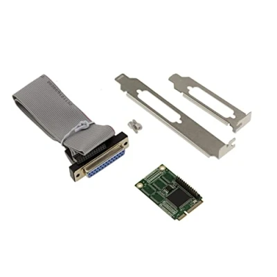 Immagine di KALEA INFORMATIQUE Scheda Mini PCIe 1 Porta parallela LPT DB25 SPP ECP Formato mPCIe Full Size con chipset WCH CH384L