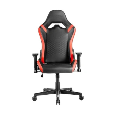 Immagine di Mars Gaming MGC PRO, Sedia Professionale, Finitura Pelle PU, Braccioli 2D e Schienale Reclinabile 135, Cuscini Lombari Cervicali Soft Touch, Ruote XL Molla Gas Classe 4, Rosso