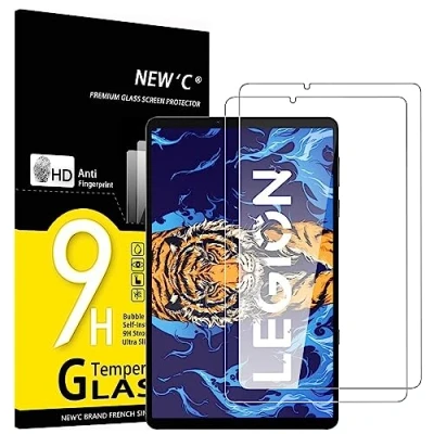 Immagine di NEW&#039;C 2 Pezzi, Pellicola Prottetiva per Lenovo Legion Y700, Vetro Temperato, Senza Bolle, Durezza 9H, 0,33mm Ultra Trasparente, Resistente