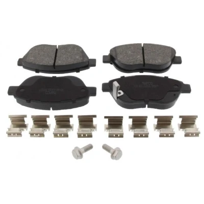 Immagine di MAPCO 6971 Kit pastiglie freno Assale anteriore con segnalatore acustico usura OPEL: Corsa D Hatchback