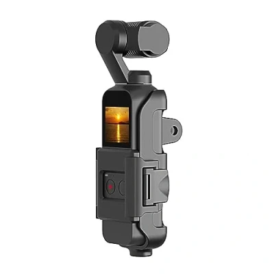 Immagine di Guscio protettivo del telaio &amp;1/4 foro della vite dell&#039;alloggiamento staffa custodia per DJI OSMO Pocket/OSMO Pocket 2 Accessori gimbal portatile