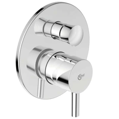 Immagine di Ideal Standard A6939AA Ceraline Miscelatore incasso vasca doccia, completo, cromato