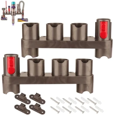 Immagine di Ninthseason Spazzole Strumento Accessorio Supporto per Dyson V7 V8 V10 V11 SV10 SV11 Aspirapolvere(2 pezzi)