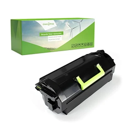 Immagine di Green2Print Toner nero 25000 pagine sostituisce Lexmark 52D0HA0, 522HA, 52D2H00, 522H, 52D2H0E, 522E per MS710DN, MS711DN, MS810N, MS810DN, MS810DE, MS810DTN, MS811N, MS811DN, MS811