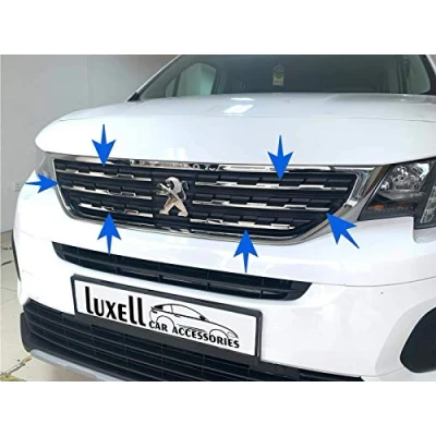 Immagine di Luxell Set di 6 coperture per griglia in acciaio inox cromato, Rifter [2018+]