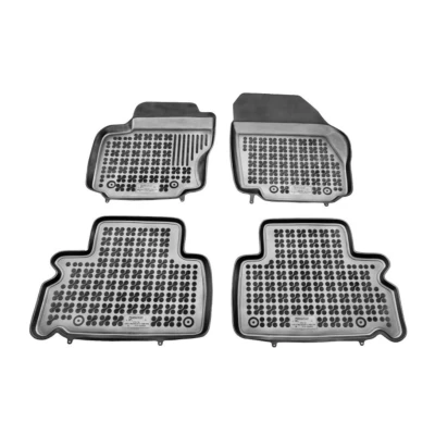 Immagine di REZAW PLAST 200609 Set tappetino Gomma anteriore e posteriore 4 nero Su misura FORD: S Max Mk1, Galaxy Mk2 MPV
