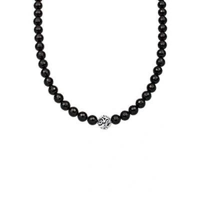 Immagine di Elli Collana da Donna in Argento 925 con Onice Nero, 45 cm