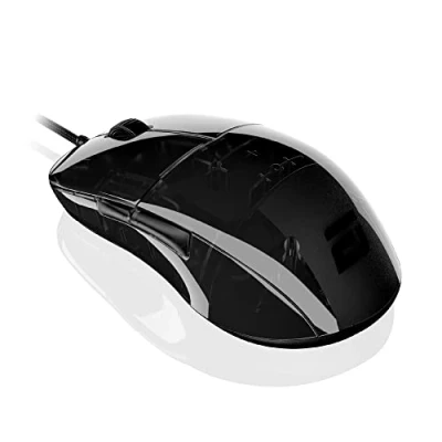 Immagine di ENDGAME GEAR XM1r Mouse da Gaming Sensore Ottico PixArt PAW3370 Mause con Fili CPI 50 a 19.000 Cinque Pulsanti Leggero 70g di Peso Dark Reflex