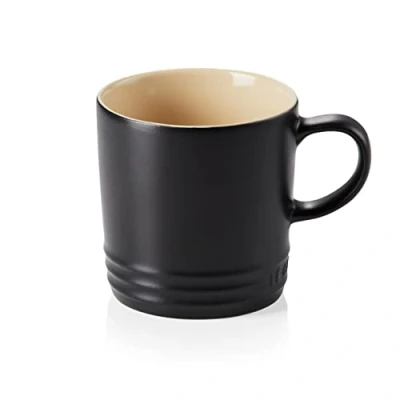 Immagine di Le Creuset Tazza Mug London in gres vetrificato, 350 ml, Nero, 70302350000002