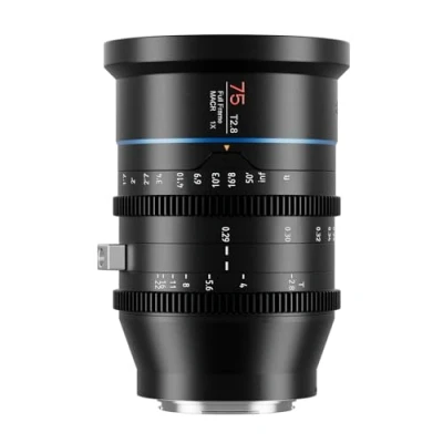 Immagine di SIRUI 75 mm Jupiter Makro T2.8 Vollformat Cine Prime Objektiv, für PL Mount Kameras, kompatibel mit Alexa Mini LF, Mini, Professional Objektiv