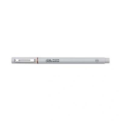 Immagine di Winsor &amp; Newton Fine Liner Nero Set di 5 Neri con Punte 0.1 0.3 0.5 0.8 1.0 mm