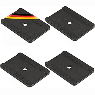 Immagine di ULROAD 4 pezzi di base per VW T5 T6 T6.1 guide profilate esempio tavola multiflex o mobili, Multivan accessori interni Transporter California