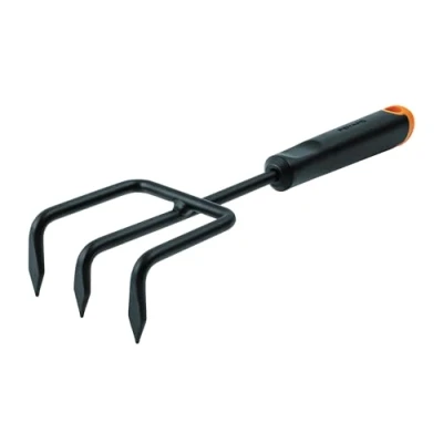 Immagine di Fiskars Sarchiello, Lunghezza 30,5 cm, Testa in acciaio inox/Impugnature plastica, Nero/Arancione, Ergo, 1027019