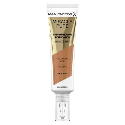 Immagine di MAX Factor Miracle PURE Foundation Fondotinta, Donna, Taglia: 30 ml, Caramel