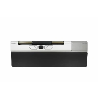 Immagine di Contour Design RollerMouse Go + Dock Set mouse più tappetino per Bluetooth® Nero, Bianco 5 Tasti 600 dpi, 800 1000 1200