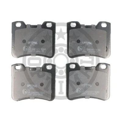 Immagine di OPTIMAL BP 12720 Kit pastiglie freno Assale anteriore Non predisposto per contatto segnalazione usura PEUGEOT: 106 II Hatchback, I Hatchback