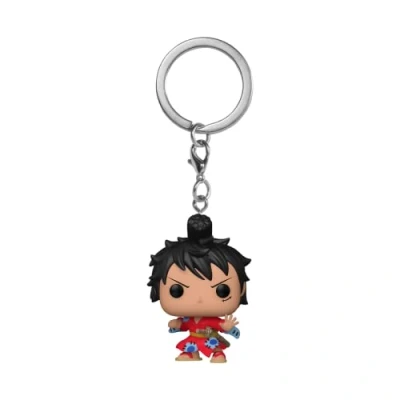 Immagine di Funko Pop! Keychain: One Piece Monkey D. Luffy in Kimono Mini Figura Vinile da Collezione Novità Portachiavi Riempitivi per Calze Idea Regalo Merchandising Ufficiale Anime Fans