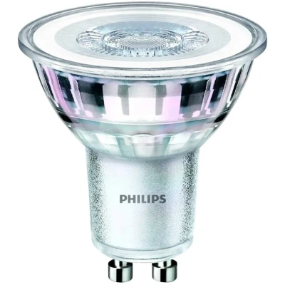 Immagine di Philips Lighting 77791300 LED (monocolore) ERP F (A G) GU10 4.6 W = 50 Bianco caldo (Ø x L) 5 cm 5.4 3 pz.