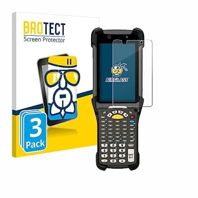 Immagine di brotect Pellicola Protettiva Vetro per Zebra MC9300/ MC930P Protezione Schermo (3 Pezzi) [Durezza Estrema 9H, Chiaro]