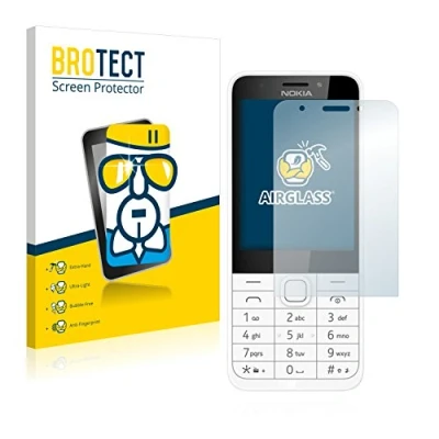 Immagine di brotect Pellicola Protettiva Vetro per Nokia 230 Protezione Schermo [Durezza Estrema 9H, Chiaro]