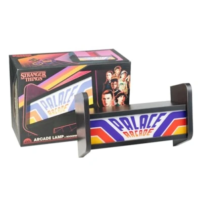 Immagine di Grupo Erik Lampada Stranger Things Arcade Console da Camera Things, Gaming con cavo USB o batterie, Mensola per Videogiochi, Regalo