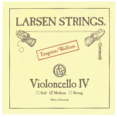 Immagine di LARSEN STRINGS Corde per violoncello originali C Wolfram morbide
